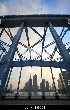 Eitai Bridge, Chuo, Tokyo, Japan Stock Photo