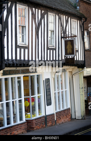 The Gingerbread man shop at Ashbourne Derbyshire Stock Photo