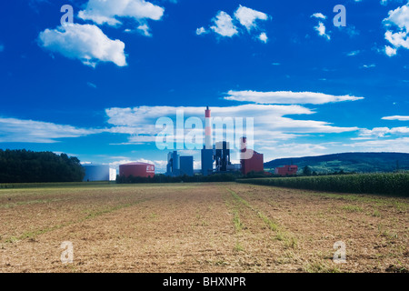thermal power station Theiß, Lower Austria, Austria, Europe Stock Photo
