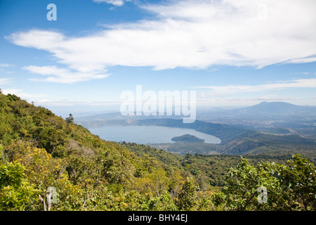 Lago de Coatepeque, Cerro Verde, El Salvador Stock Photo