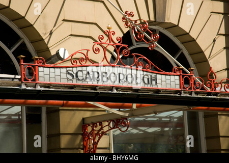Victoria Station in Manchester Stock Photo