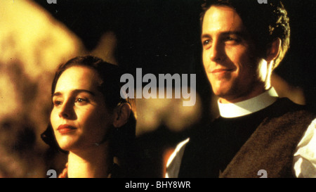 SIRENS - 1994 Buena Vista film with Tara Fitzgerald and Hugh Grant Stock Photo