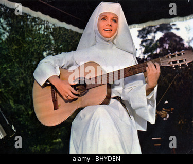 THE SINGING NUN -1966 MGM film with Debbie Reynolds Stock Photo