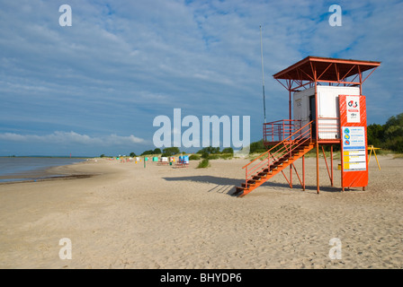 Beach Pärnu Estonia Europe Stock Photo