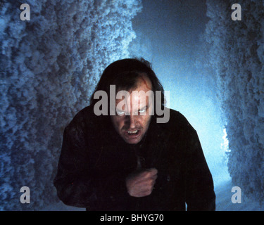 THE SHINING - 1980 Warner film with Jack Nicholson Stock Photo