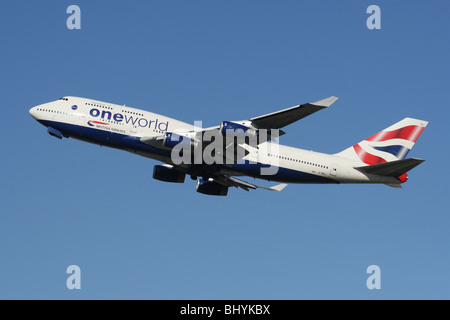 BA BRITISH AIRWAYS ONE WORLD ALLIANCE Stock Photo