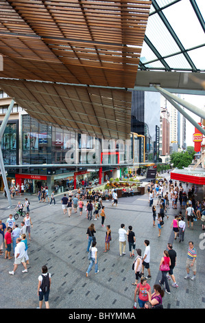 Queen Street Mall, Brisbane Australia Stock Photo