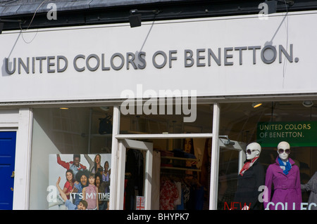 United Colors Of Benetton Shopfront Stock Photo