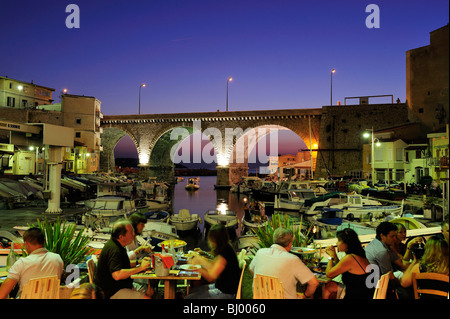 Marseille (13) Le Vallon des Auffes (small fishing port) Stock Photo