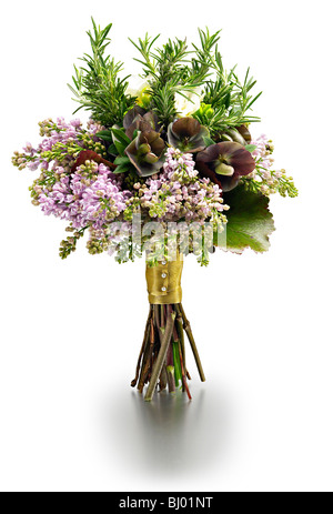 posy hand tied spring summer Stock Photo