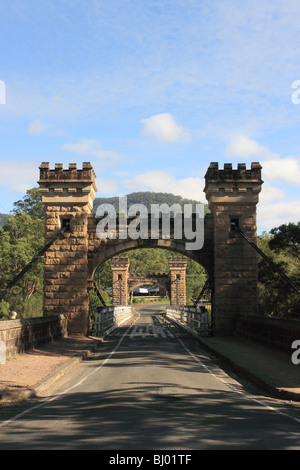 Hampton Bridge, Kangeroo Valley, NSW, Australia Stock Photo