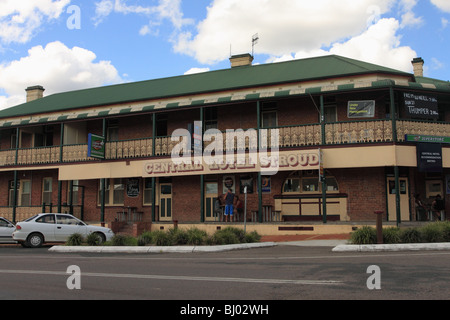 Central Hotel, Stroud, NSW, Australia Stock Photo