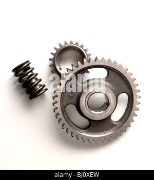 Timing gear for an automobile engine Stock Photo