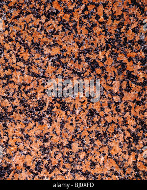 Detail photograph of natural granite used in kitchen counter tops Stock Photo