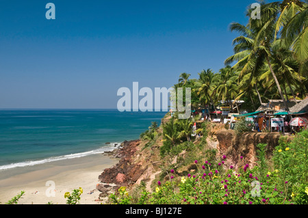 Cliff top Varkala Kerala India Stock Photo