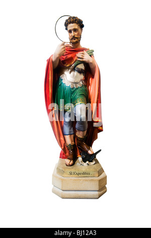 statue from Saint Expeditus Stock Photo