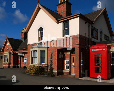 england worcestershire severn valley preserved steam railway bewdley station Stock Photo