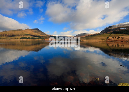 Dovestone Reservoir, Greenfield, Peak District National Park, Oldham Greater Manchester, Lancashire, England, UK. Stock Photo