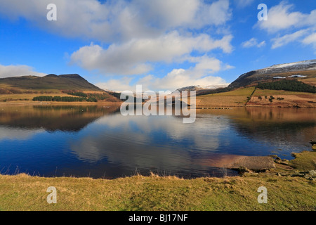 Dovestone Reservoir, Greenfield, Peak District National Park, Oldham Greater Manchester, Lancashire, England, UK. Stock Photo