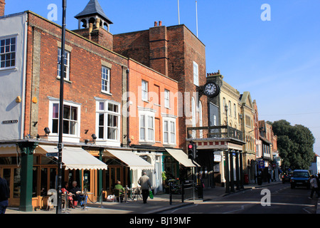 Maldon Essex town centre high street england uk gb Stock Photo - Alamy