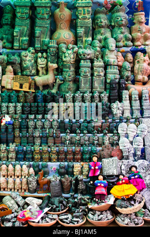 Display at the Witches Market, Mercado de las Brujas, in La Paz, Bolivia, South America Stock Photo