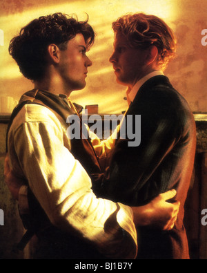 MAURICE - 1987 Cinecom/Merchant Ivory with Hugh Grant at left and James Wilby Stock Photo