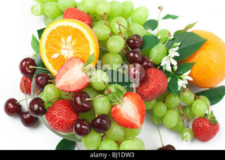 Still-life of fresh fruit Stock Photo