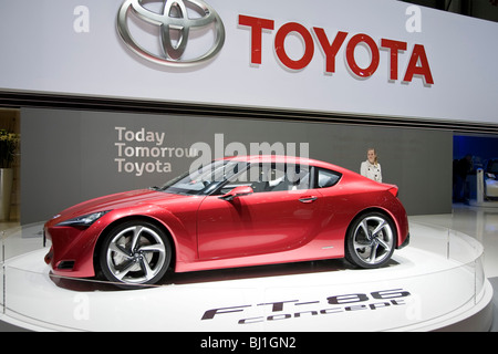 Toyota FT-86 at a motor show Stock Photo