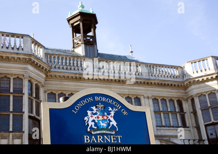 Town Hall, Hendon, North West London Stock Photo