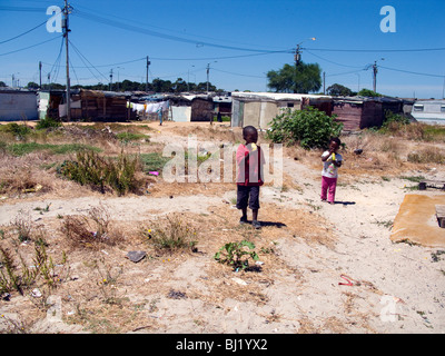 Poverty in Cape Town in South Africa Stock Photo - Alamy