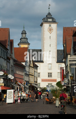 Altstadt, Bad Mergentheim, Baden-Württemberg, Deutschland | old town, Bad Mergentheim, Baden-Wuerttemberg, Germany Stock Photo