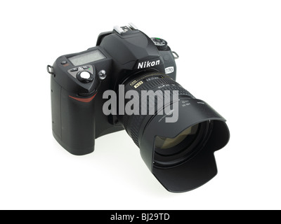 Nikon DSLR camera Stock Photo