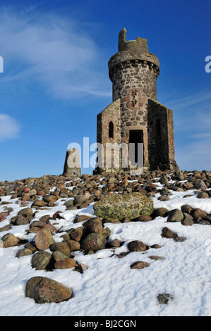 Johnston Tower on the Garvock Hill overlooking Laurencekirk ...