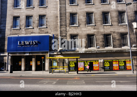 Lewis's closing sale. Liverpool's only independent department store which opened in 1856 is closing down March/April 2010. Stock Photo