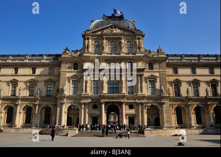 Pavillon Sully, Le Louvre, Paris, France Stock Photo