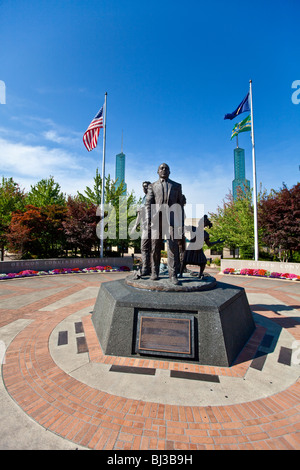Oregon Convention Center, Portland, Oregon, USA Stock Photo