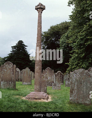 Viking Cross at St Mary's Church, Gosforth, Lake District, Cumbria ...
