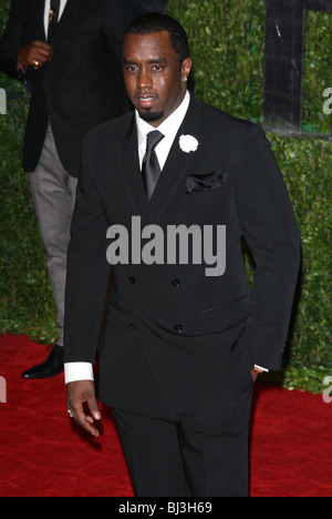 SEAN COMBS AKA P. DIDDY VANITY FAIR OSCAR PARTY 2010 LOS ANGELES CA USA 07 March 2010 Stock Photo