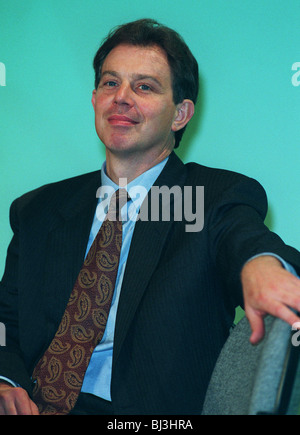 Labour Party leader Tony Blair just a couple of weeks before winning