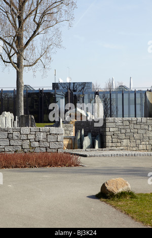 The International Olympic Committee building in Lausanne, Switzerland Stock Photo