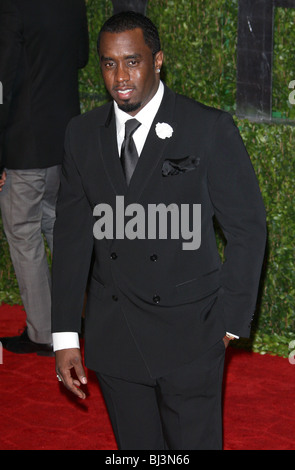 SEAN COMBS AKA P. DIDDY VANITY FAIR OSCAR PARTY 2010 LOS ANGELES CA USA 07 March 2010 Stock Photo