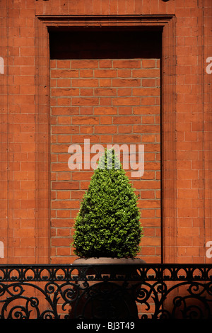 On the corner of Draycott Place SW1 and Cardogan Gardens SW3 is Stuart House, a red brick property Stock Photo