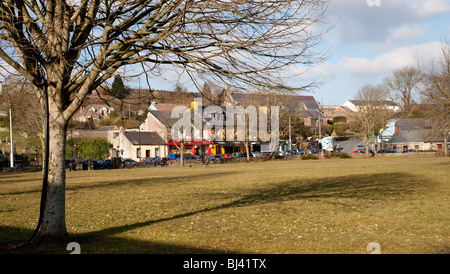 Irish Village Green, Blarney County Cork Ireland Stock Photo