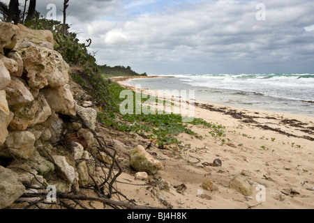 Jibacoa beach, Cuba Stock Photo