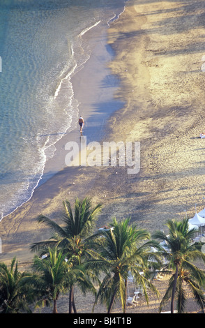 The beach at Las Hadas Resort Manzanillo Colima Mexico Stock Photo