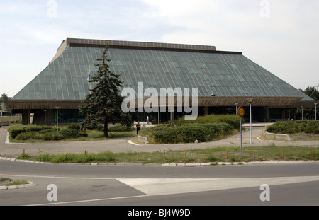 Building Sava Centar, International Congress Center and cultural activities. Belgrade. Republic of Serbia. Stock Photo