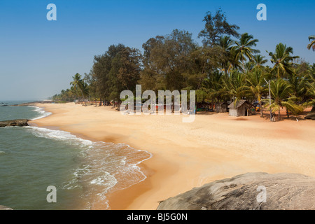 India, Kerala, Calicut, Kozhikode, Kappad beach Stock Photo