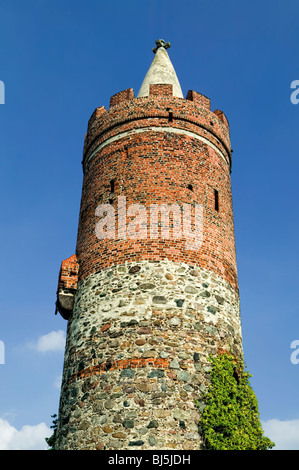 Old town fortifications with the Dammtor in Jueterbog, Jüterbog, Flaeming, Brandenburg, Germany Stock Photo