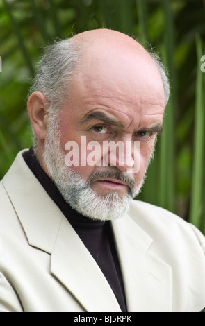 Welsh lookalike Sir Sean Connery - Hugh Lewis Stock Photo