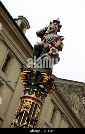 Kindlifresser-Fountain, Bern, Switzerland, World Heritage Stock Photo ...